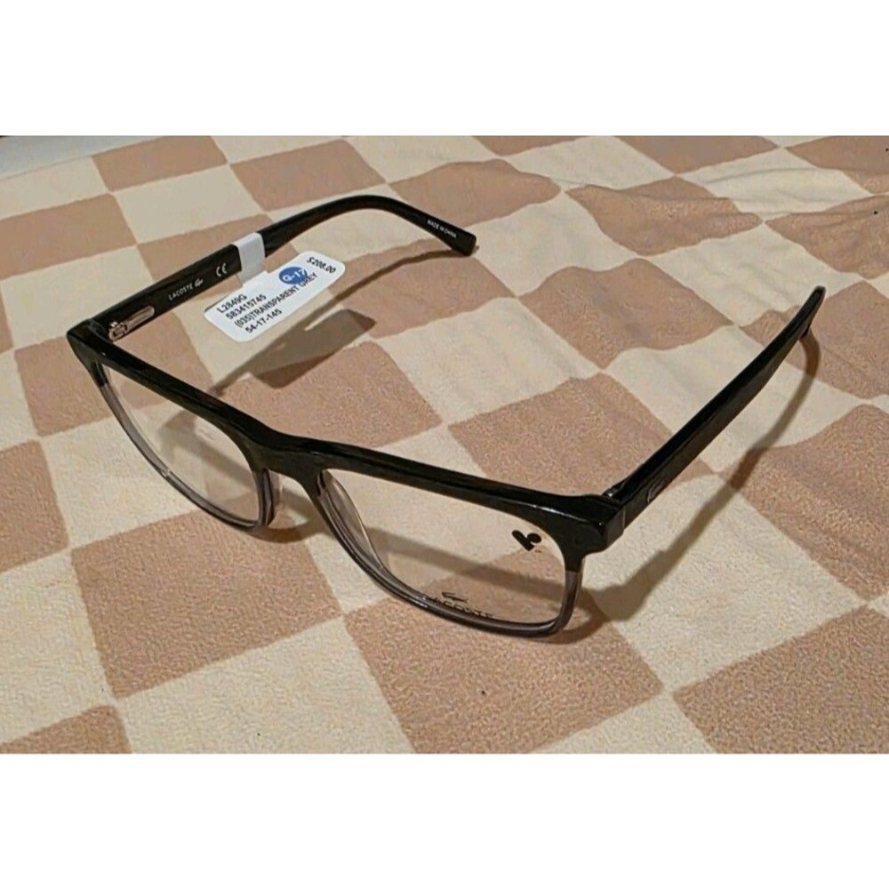 NEW LACOSTE L2849 035 GREY AUTHENTIC DESIGNER FRAMES EYEGLASSES 54-17-145